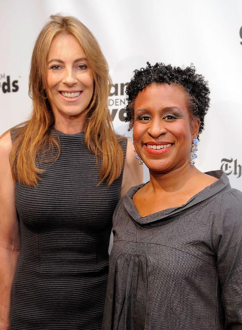 Kathryn Bigelow and Michelle Byrd at the IFP's 19th Annual Gotham Independent Film Awards.