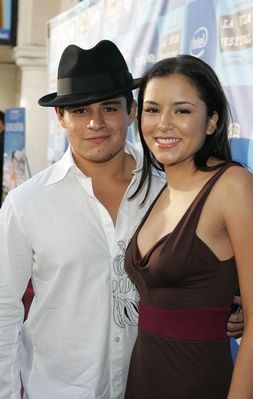 Jessie Garcia and Emily Rios at the premiere of "Quinceanera" during the Los Angeles Film Festival.