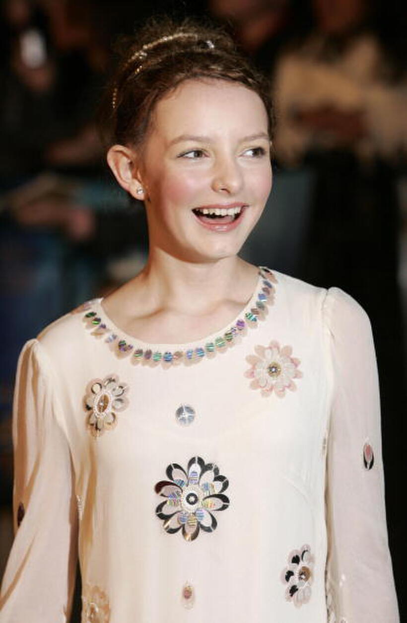"The Golden Compass" star Dakota Blue Richards at the London premiere.
