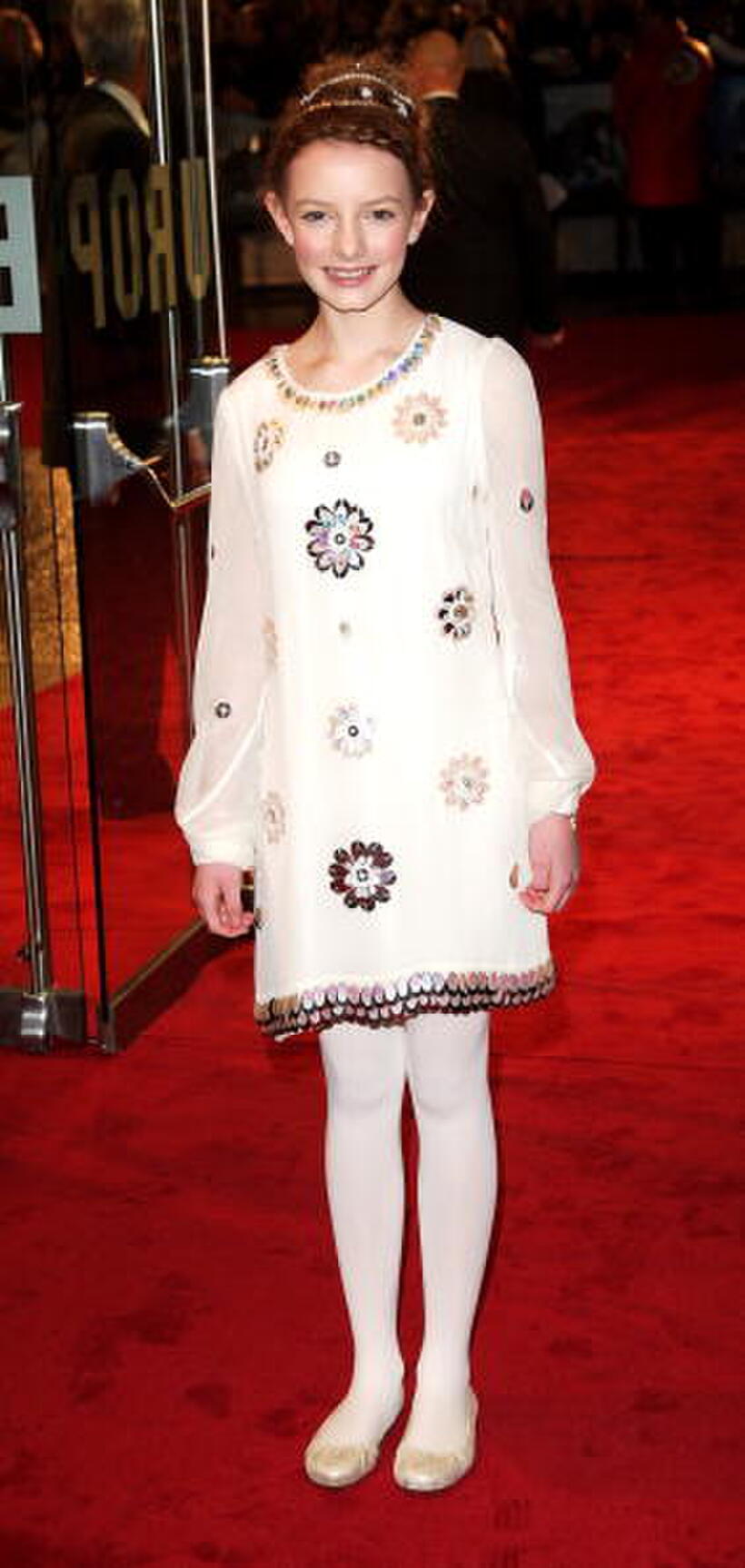 "The Golden Compass" star Dakota Blue Richards at the London premiere.