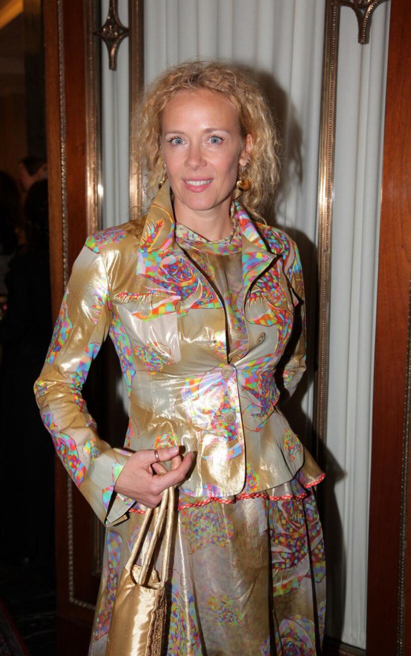 Katja Riemann at the Russian Fashion Gala.