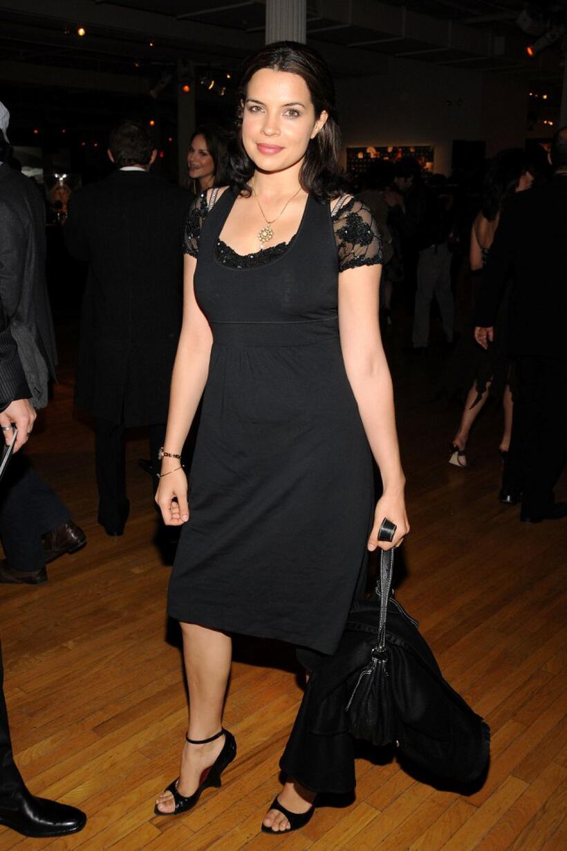 Zuleikha Robinson at the second annual anniversary gala for Charity: Water.