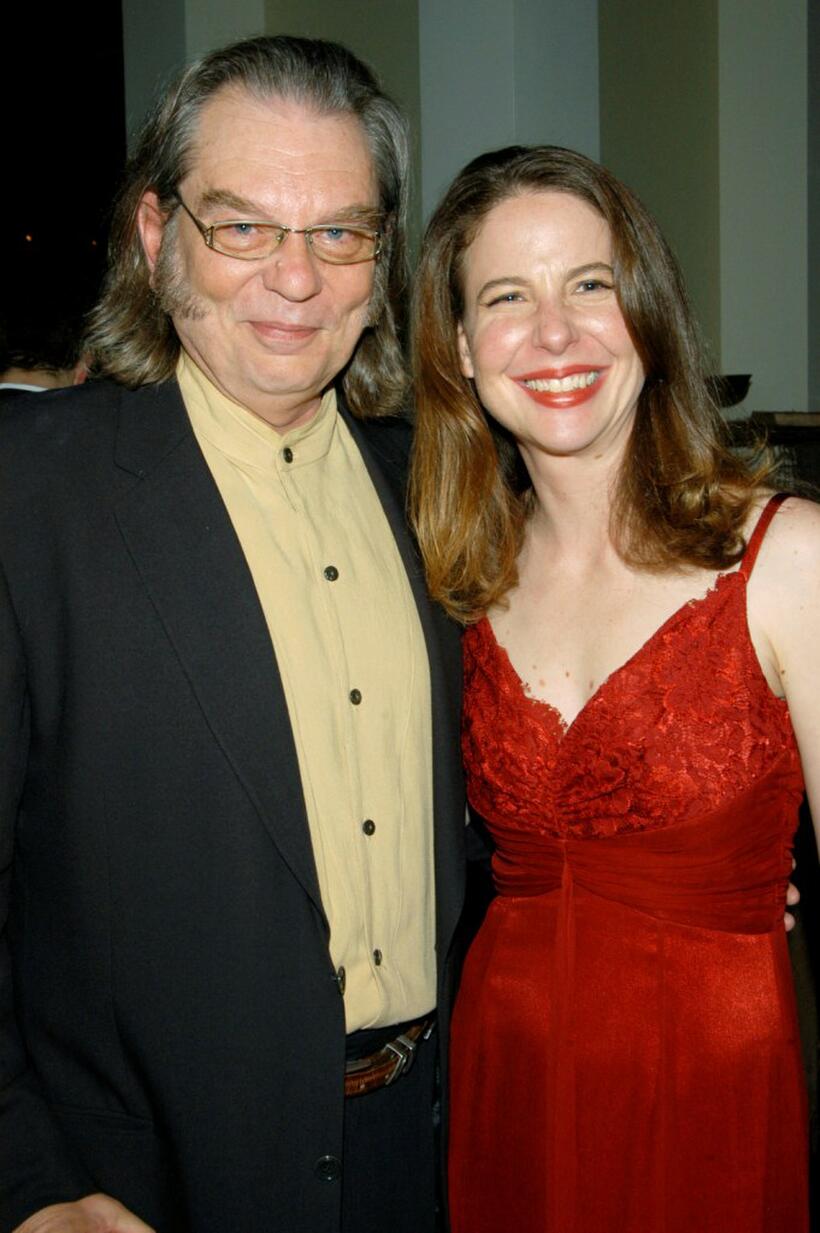 Leon Rippy and Robin Weigert at the premiere of "Deadwood."