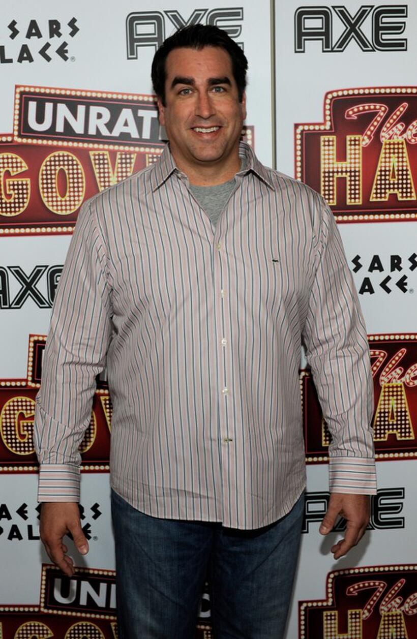 Rob Riggle at the DVD launch party of "The Hangover."