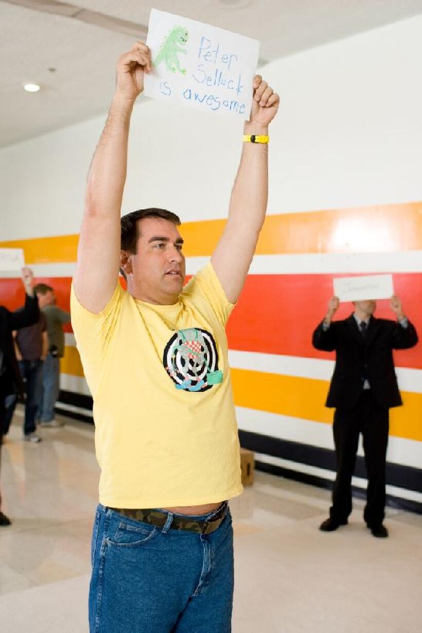 Rob Riggle as Peter Selleck in "The Goods: Live Hard, Sell Hard."