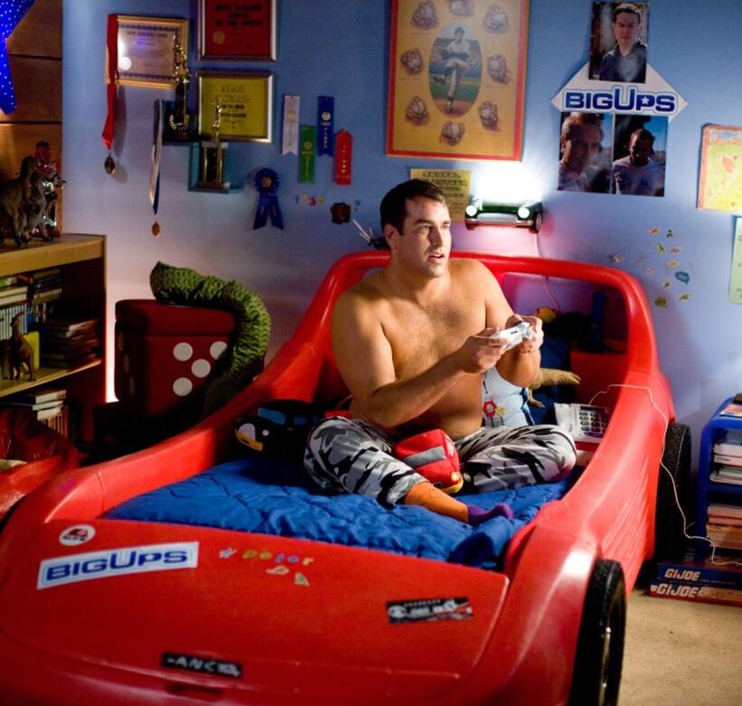 Rob Riggle as Peter Selleck in "The Goods: Live Hard. Sell Hard."