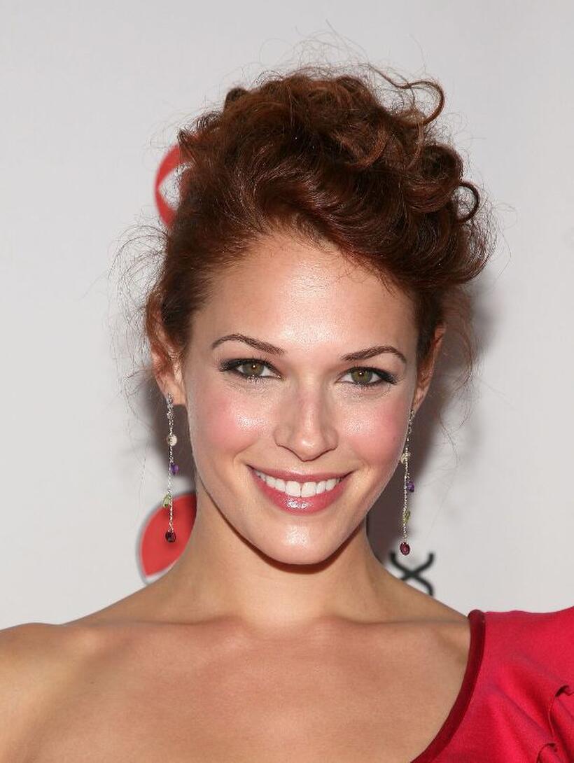 Amanda Righetti at the CBS New Season Celebration.