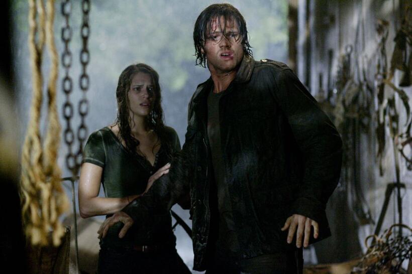 Amanda Righetti as Whitney and Jared Padalecki as Clay in "Friday the 13th."