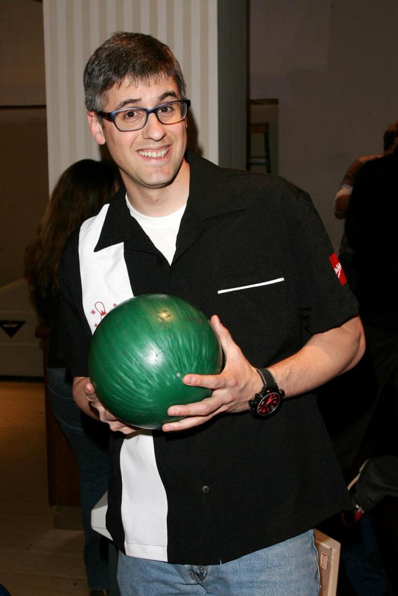 Mo Rocca at the 20th Anniversary of Second Stage Theatre's All Star Bowling Classic.