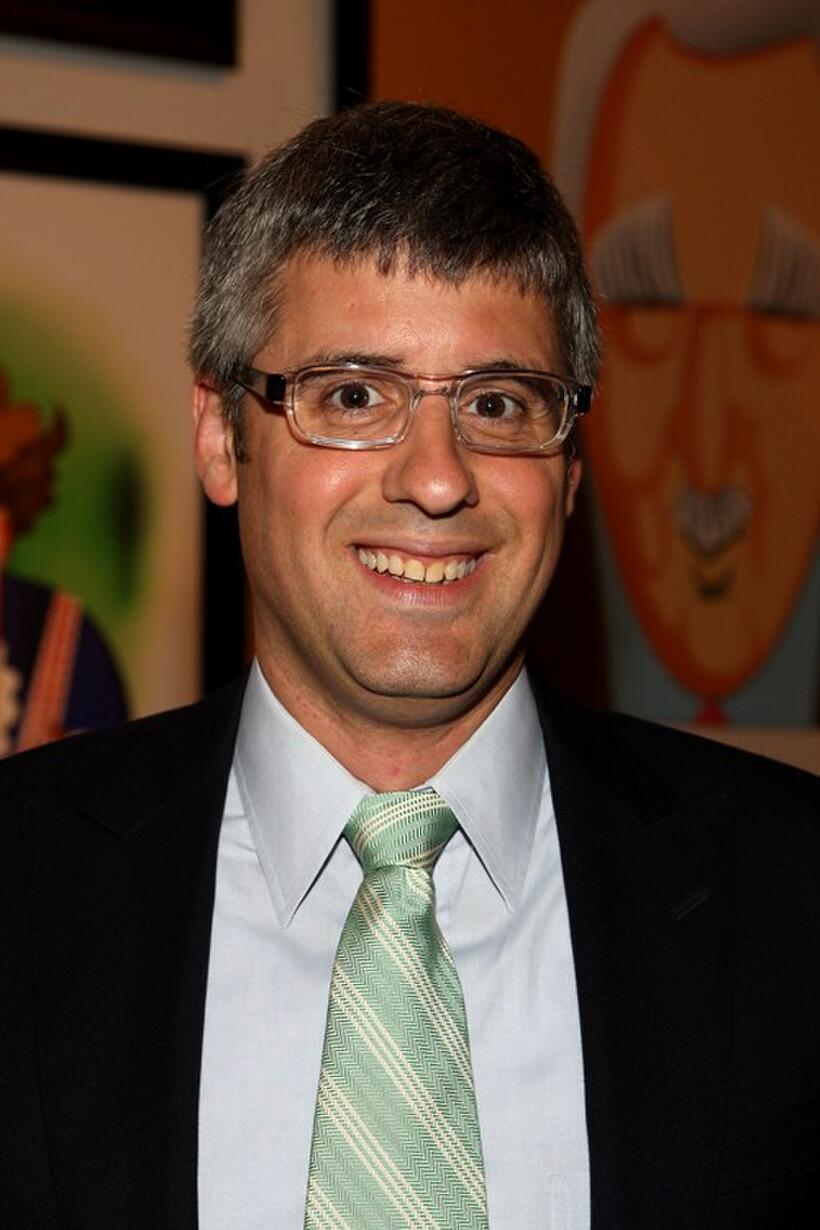 Mo Rocca at the Mercedes-Benz Fashion Week.