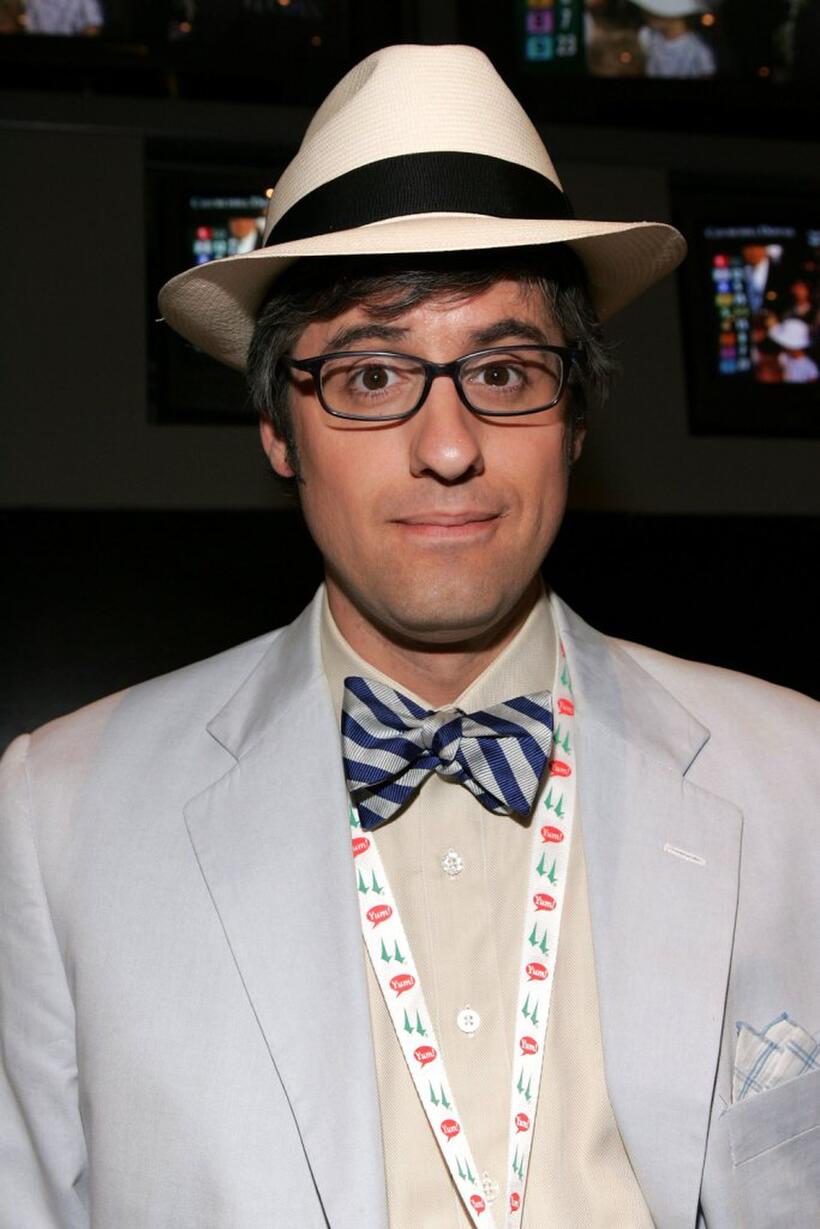Mo Rocca at the 132nd Kentucky Derby.