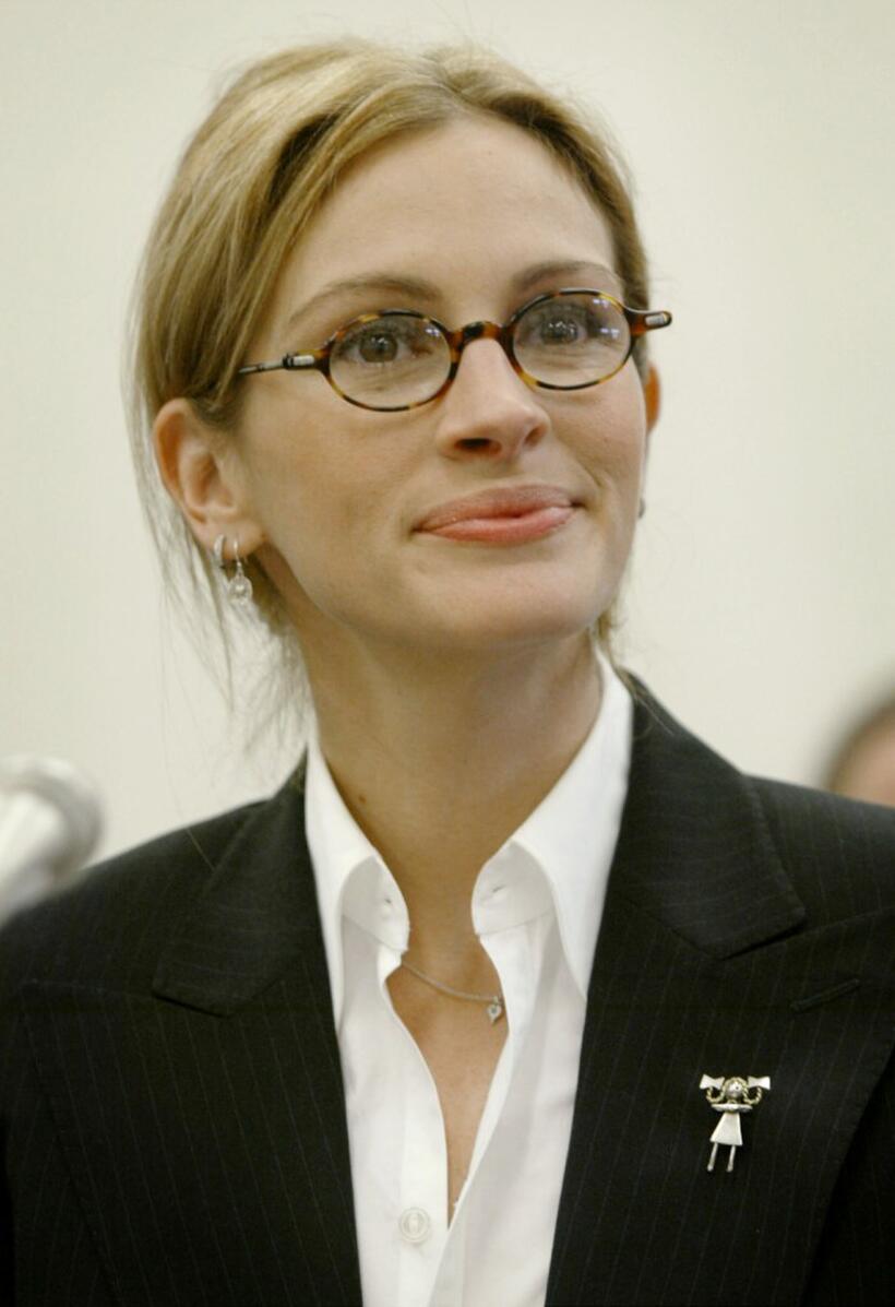Julia Roberts at Washington, testifies before the House Appropriations Sub-Committee on the RETT syndrome.