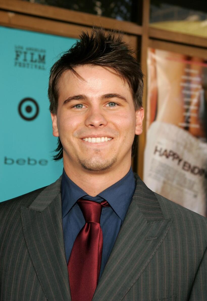 Jason Ritter at the Los Angeles Film Festival premiere of "Happy Endings."