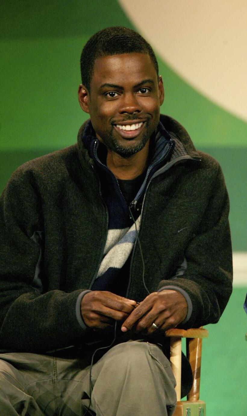 Chris Rock at the 2007 Winter Television Critics Association Press Tour for The CW.