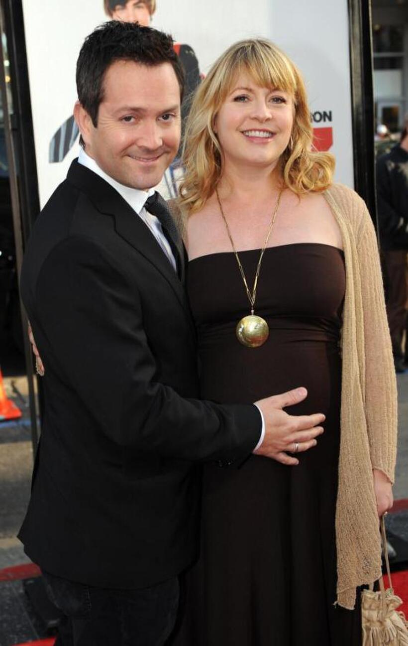 Thomas Lennon and Jenny Robertson at the Los Angeles premiere of "17 Again."