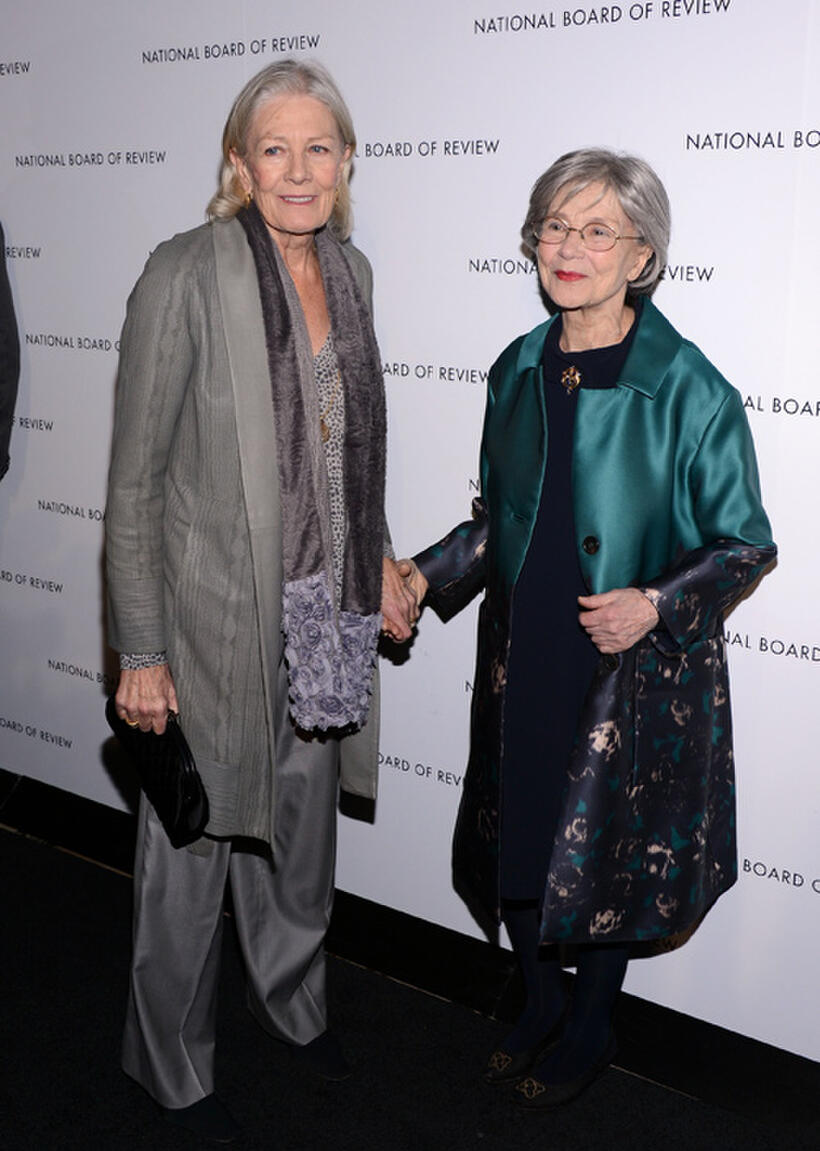 Vanessa Redgrave and Emmanuelle Riva at the 2013 National Board of Review Awards in New York.