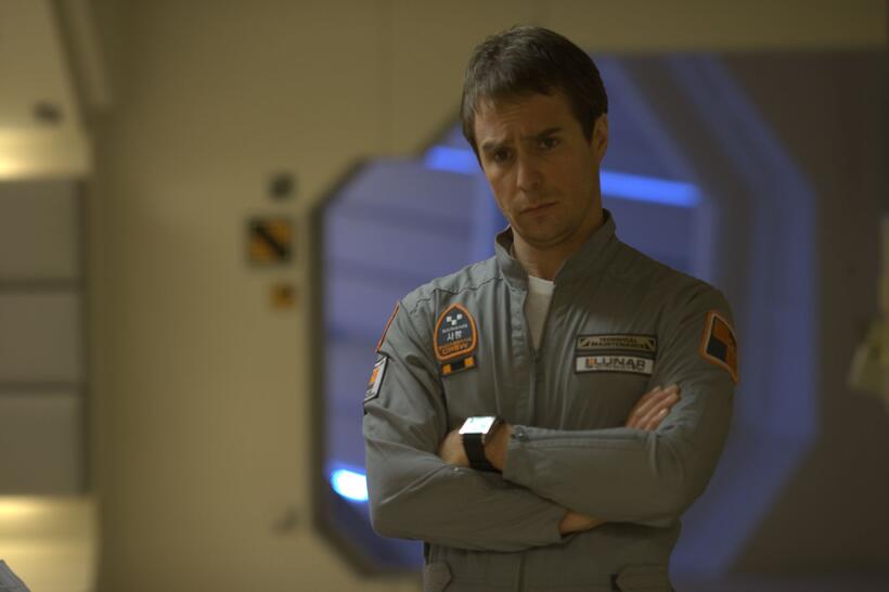 Sam Rockwell as Sam Bell in "Moon."