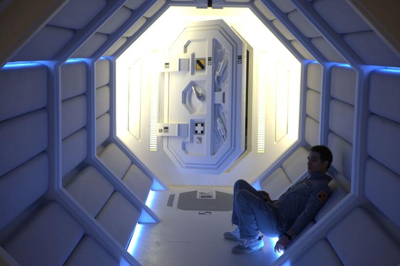Sam Rockwell as Sam Bell in "Moon."