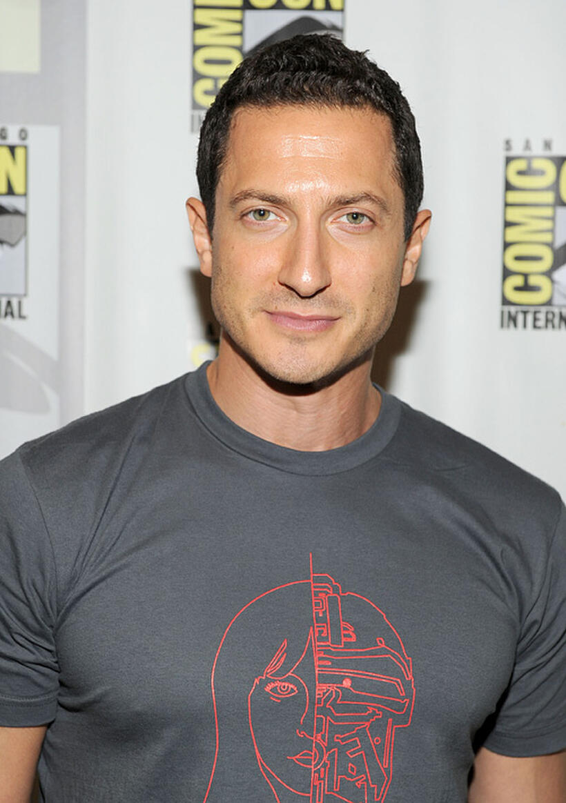 Sasha Roiz at the Press Room for "Caprica" during the Comic-Con 2010.