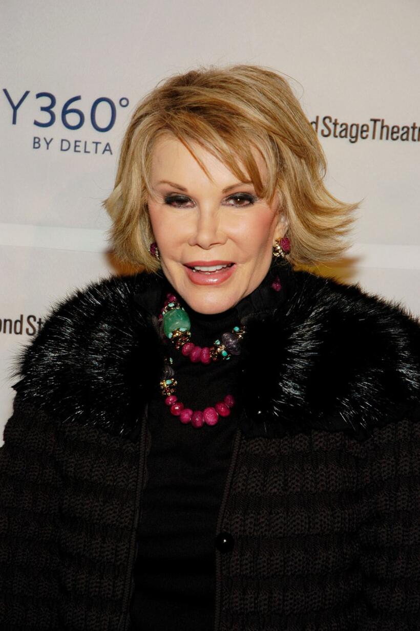 Joan Rivers at the after party of "Peter and Jerry."