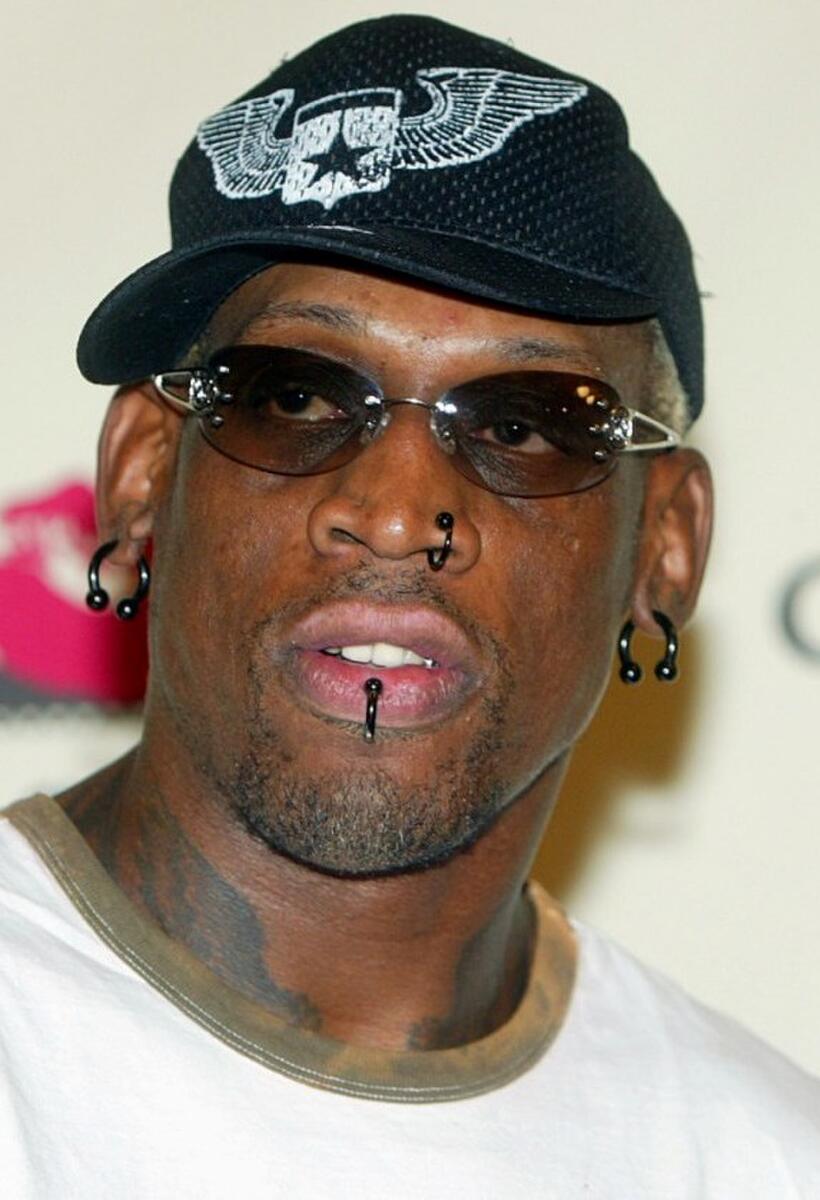 Dennis Rodman at the 11th Annual "Race to Erase MS."