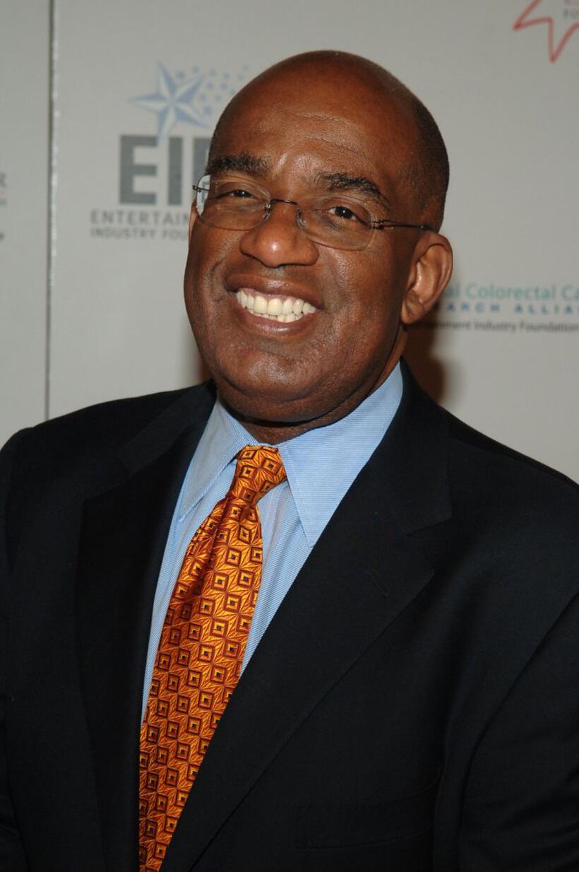 Al Roker at the Hollywood Meets Motown benefit.