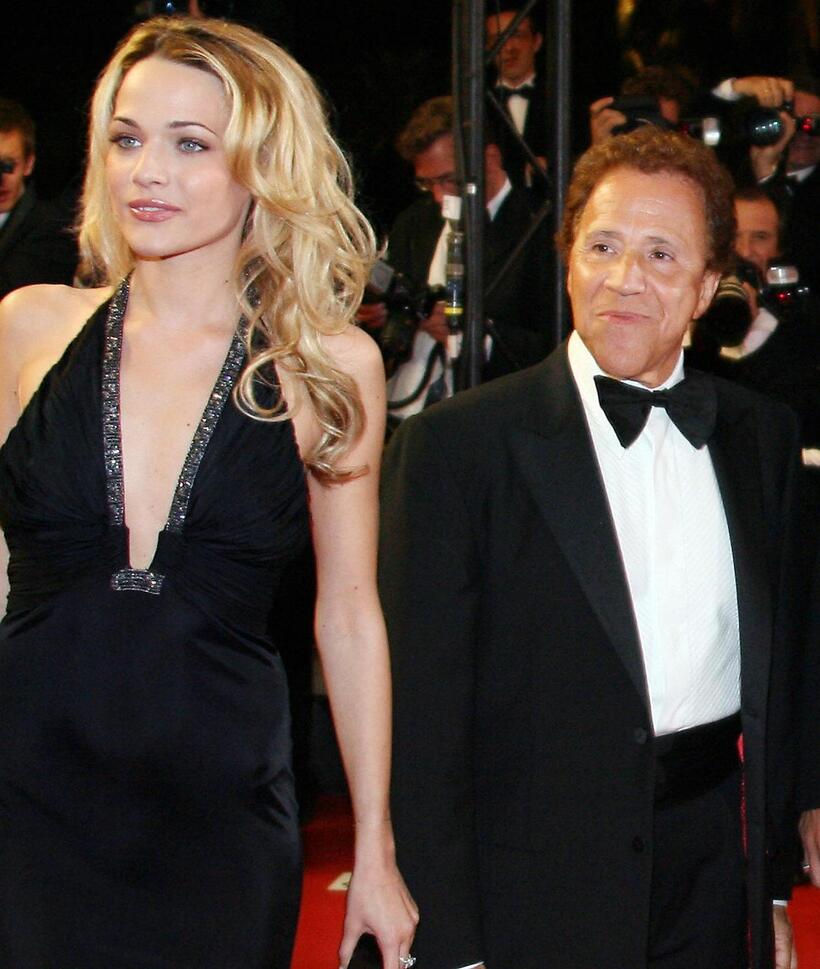 Laura Chiatti and Giacomo Rizzo at the premiere of "L'Amico Di Famiglia" during the 59th International Cannes Film Festival.