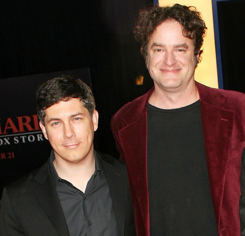 Chris Parnell and Matt Besser at the premiere of "Walk Hard: The Dewey Cox Story."