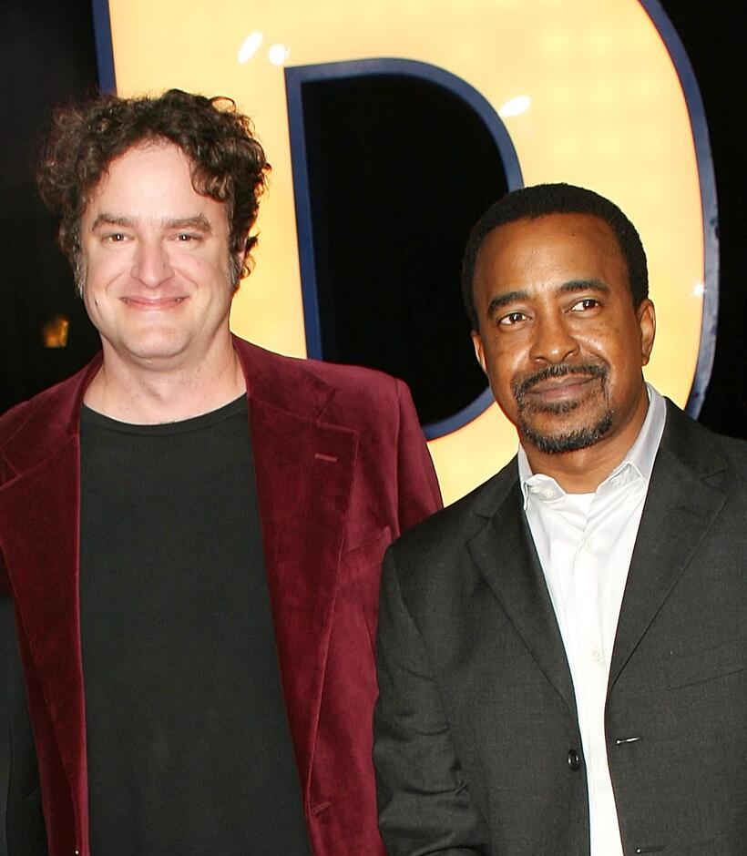 Matt Besser and Tim Meadows at the premiere of "Walk Hard: The Dewey Cox Story."