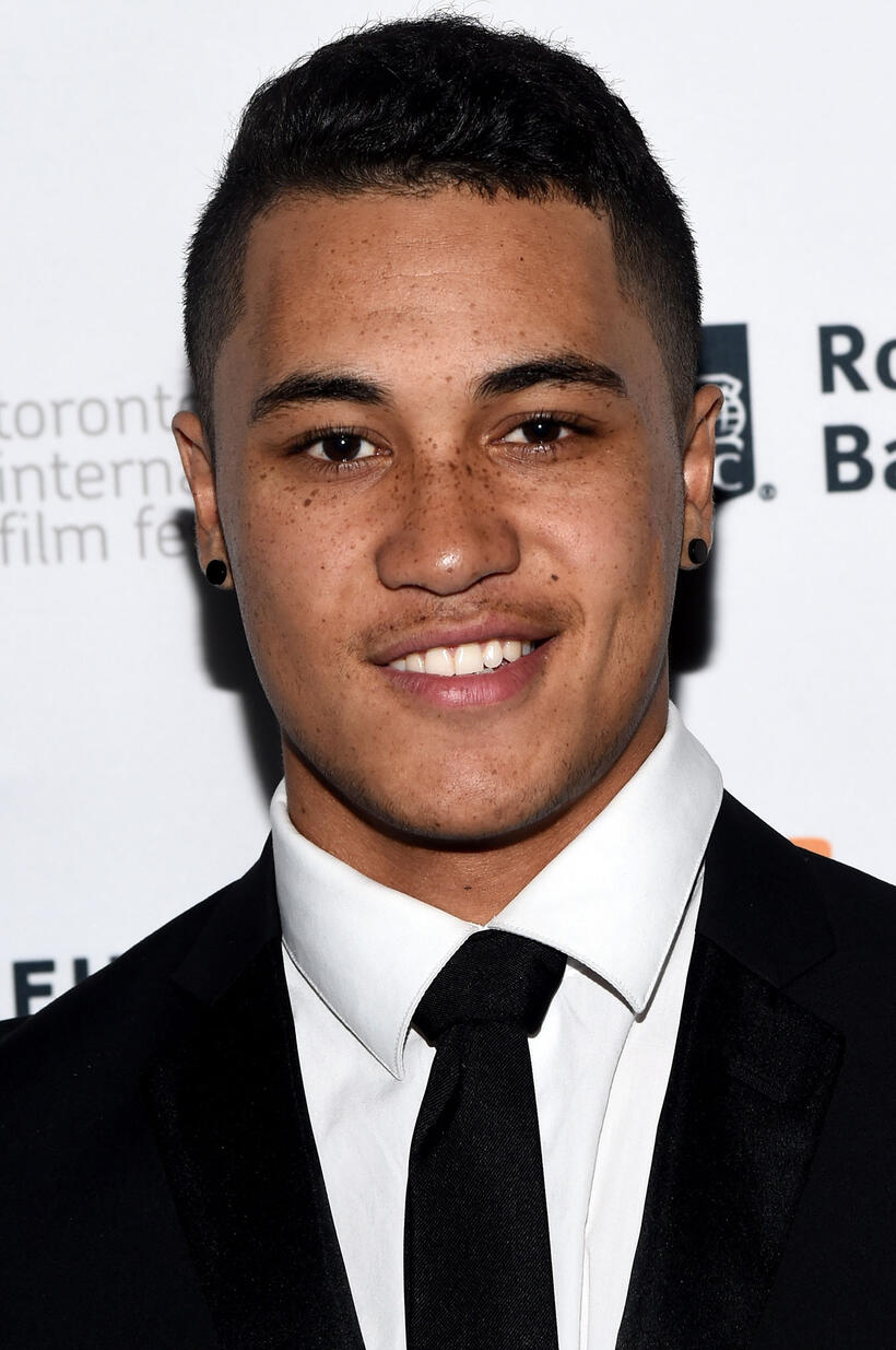 James Rolleston at the TIFF premiere of "The Dead Lands."