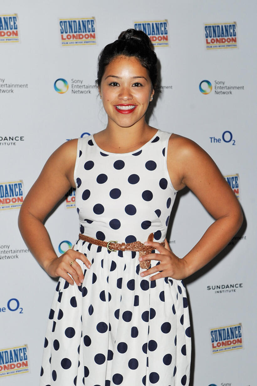 Gina Rodriguez at the London screening of "Filly Brown."