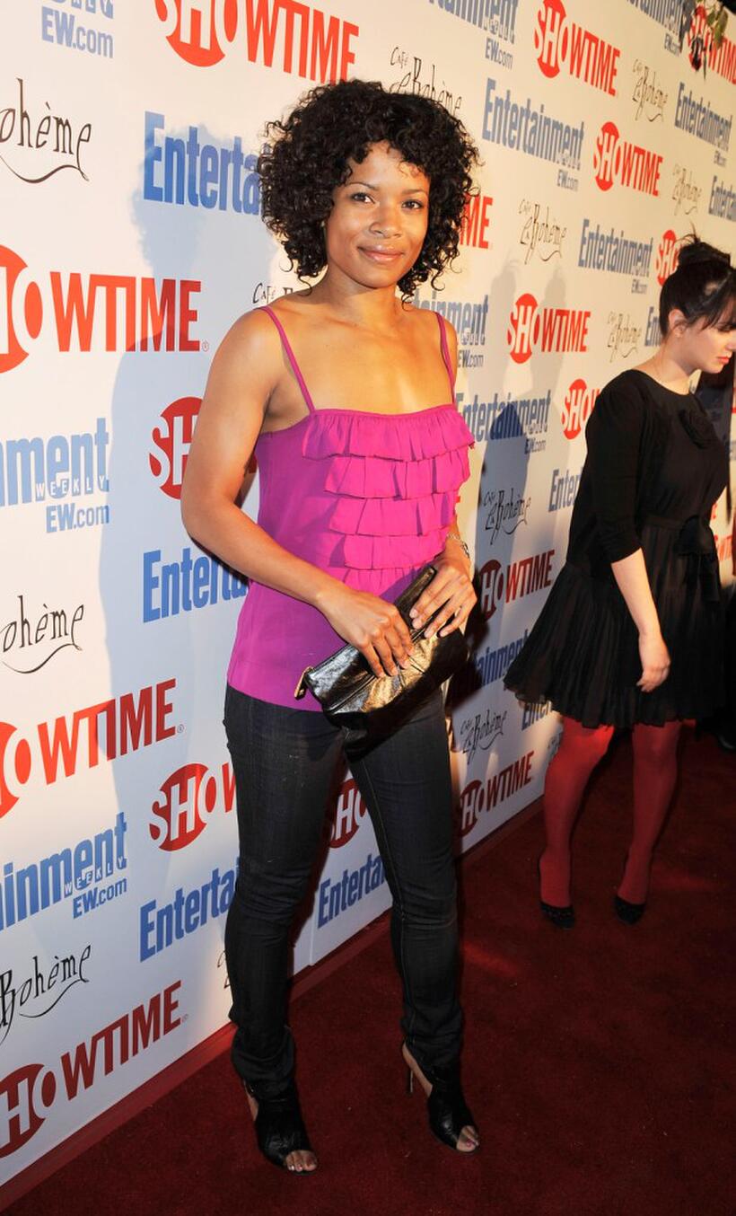 Rose Rollins at the Showtime's farewell party for "The L Word."