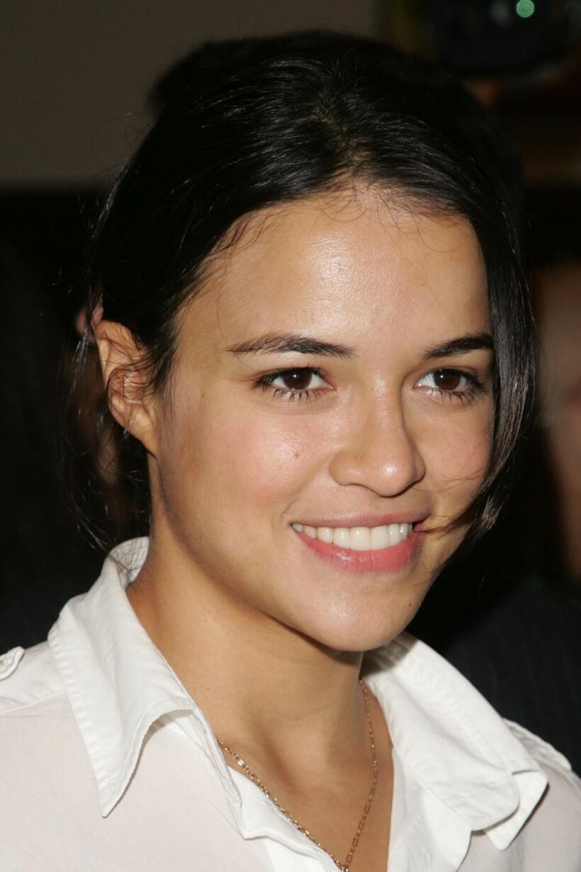 Michelle Rodriguez at the United Nations to announce an Aids Awarnees world tour.