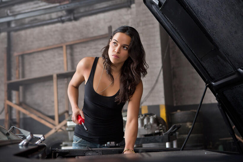 A scene from "The Fast & Furious 6."