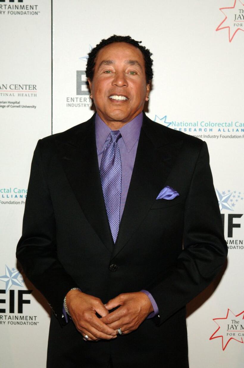 Smokey Robinson at the Hollywood Meets Motown benefit.