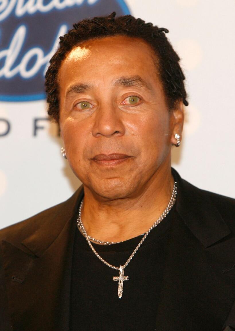 Smokey Robinson at the American Idol Season 6 Finale.