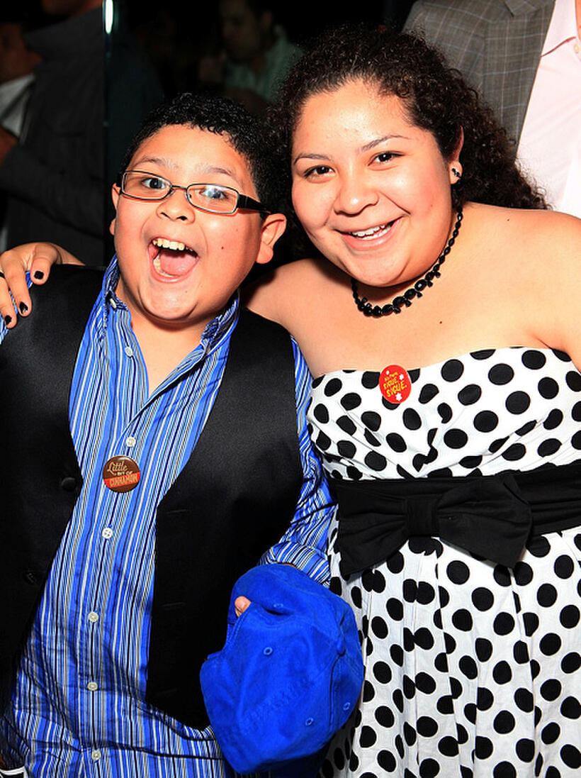 Rico Rodriguez and Raini Rodriguez at the Opening Night of "In The Heights" in California.