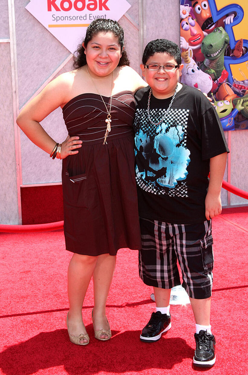 Raini Rodriguez and Rico Rodriguez at the California premiere of "Toy Story 3."
