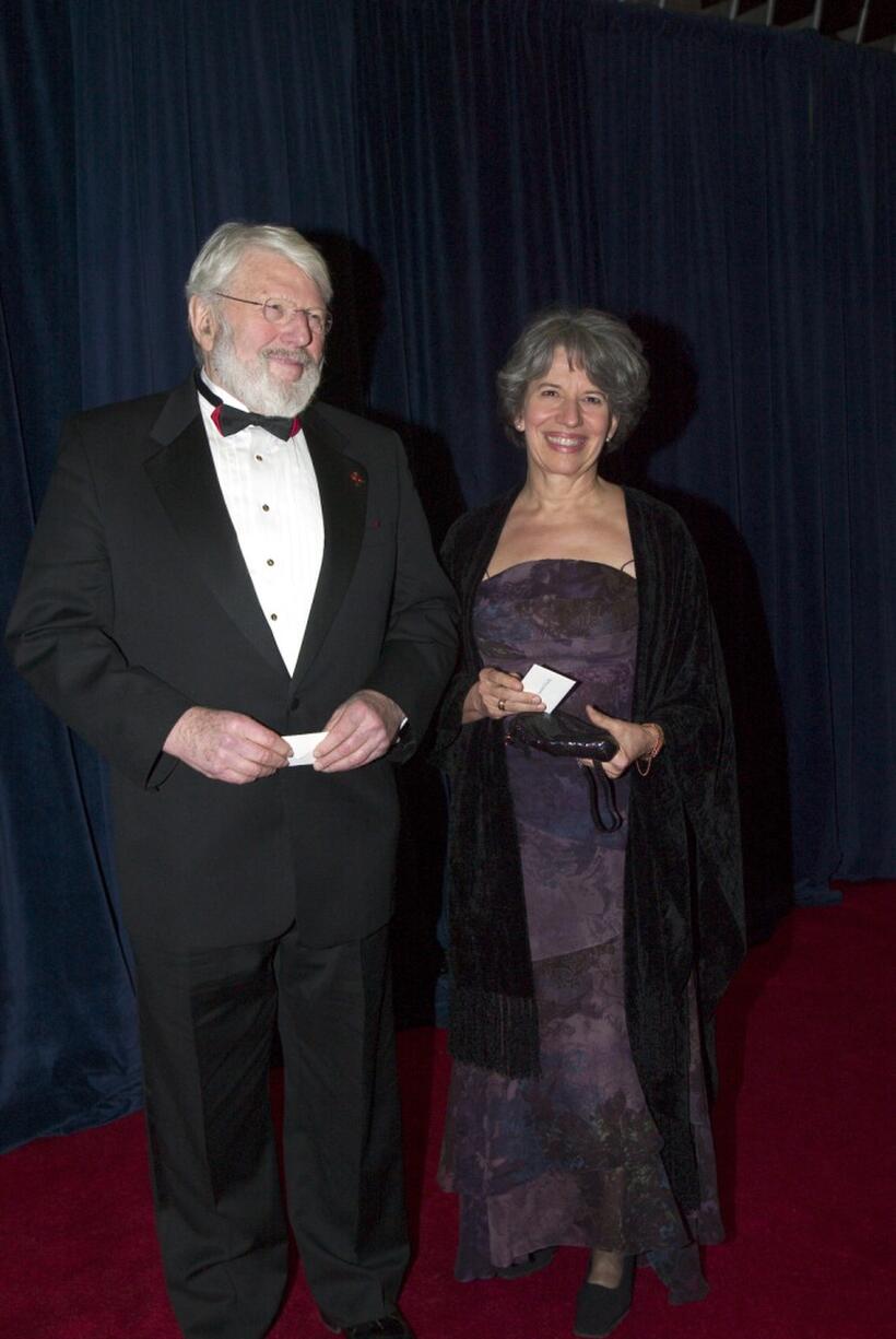 Theodore Bikel and Tamara Brooks at the 27th Annual Kennedy Center Honors.