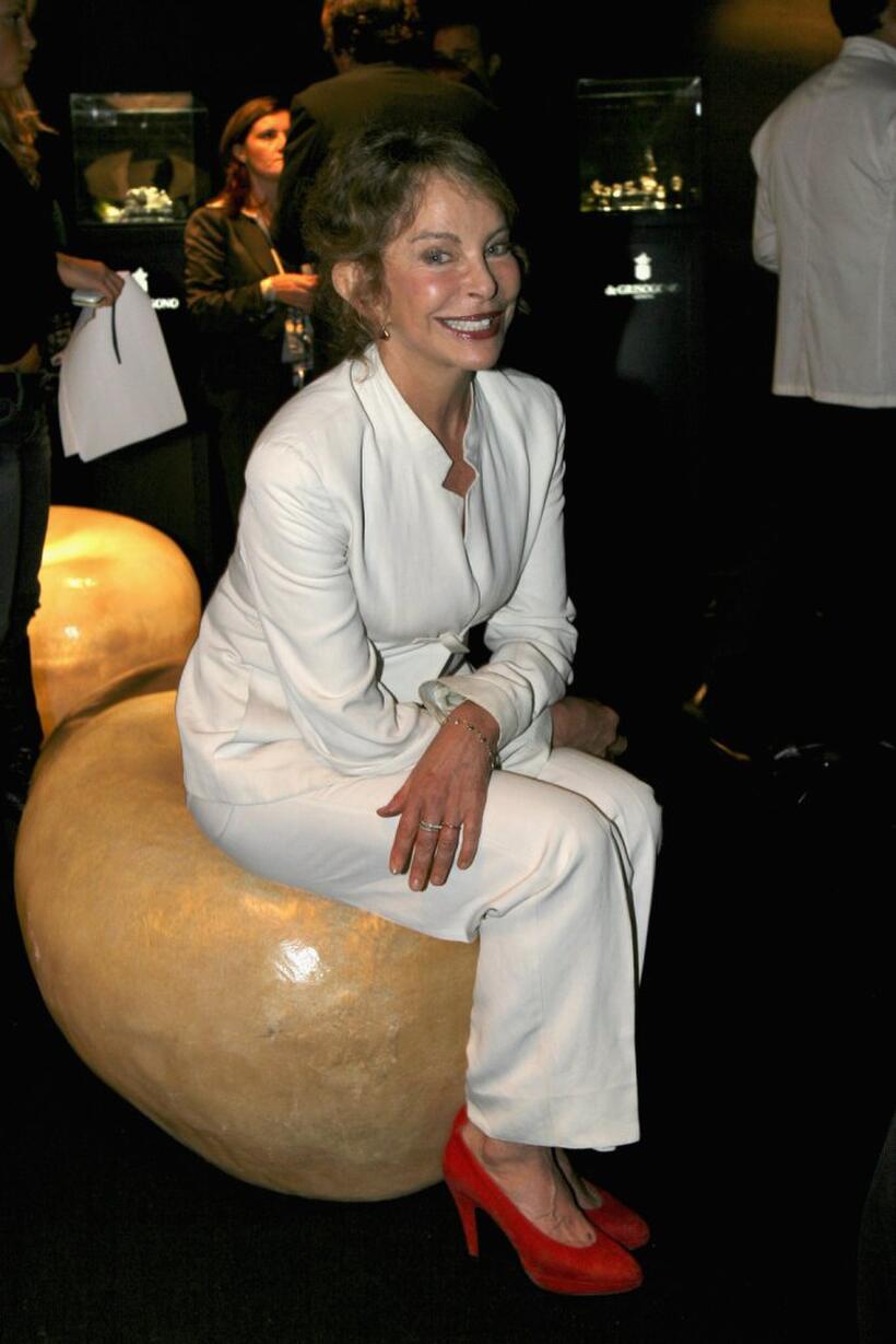 Sydne Rome at the Steps And Stars Award in Piazza di Spagna as part of the Rome Film Festival.