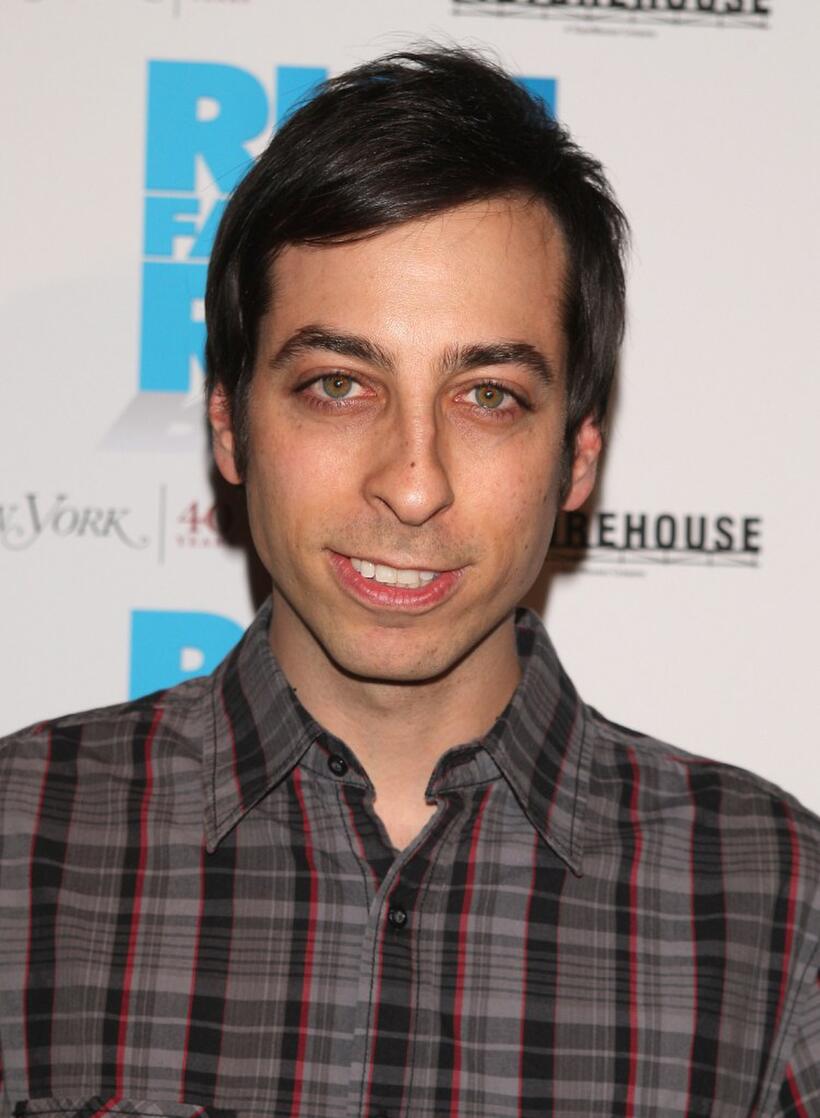 Lonny Ross at the premiere of "Run, Fat Boy, Run."