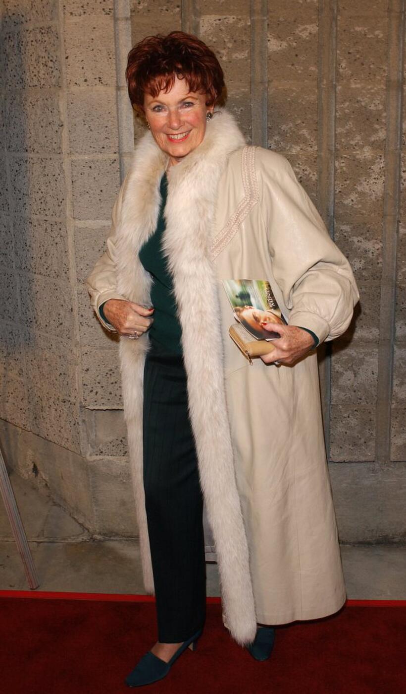 Marion Ross at the premiere of "A Beautiful Mind."