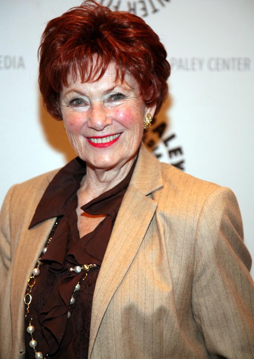 Marion Ross at the panel discussion celebrating Gary David Goldberg's autobiography "Sit, Ubu, Sit."