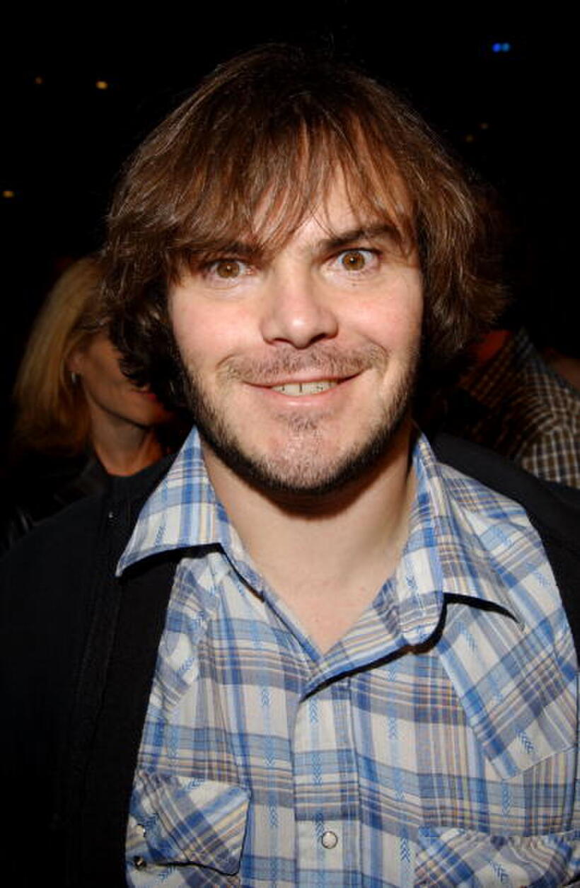 Jack Black at the premiere of “Jackass the Movie” in Hollywood.
