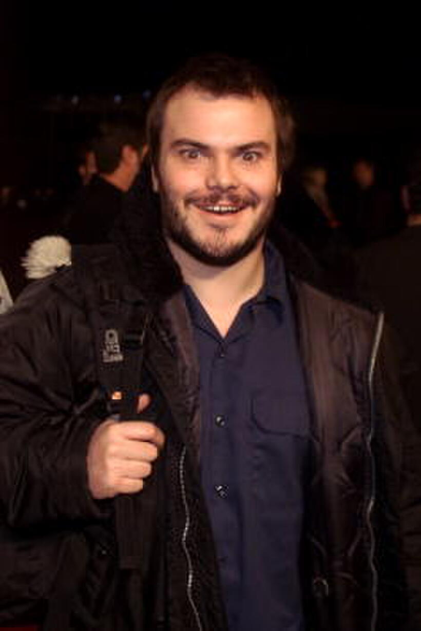 Jack Black at GQ Magazine's Party for the Hollywood Issue in Los Angeles. 