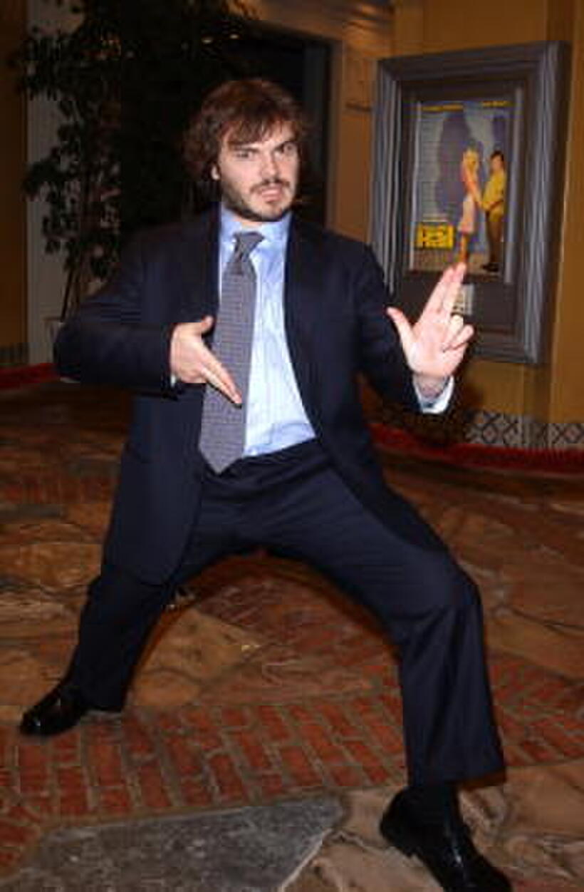 Jack Black at the premiere of “Shallow Hal” in Los Angeles, CA.