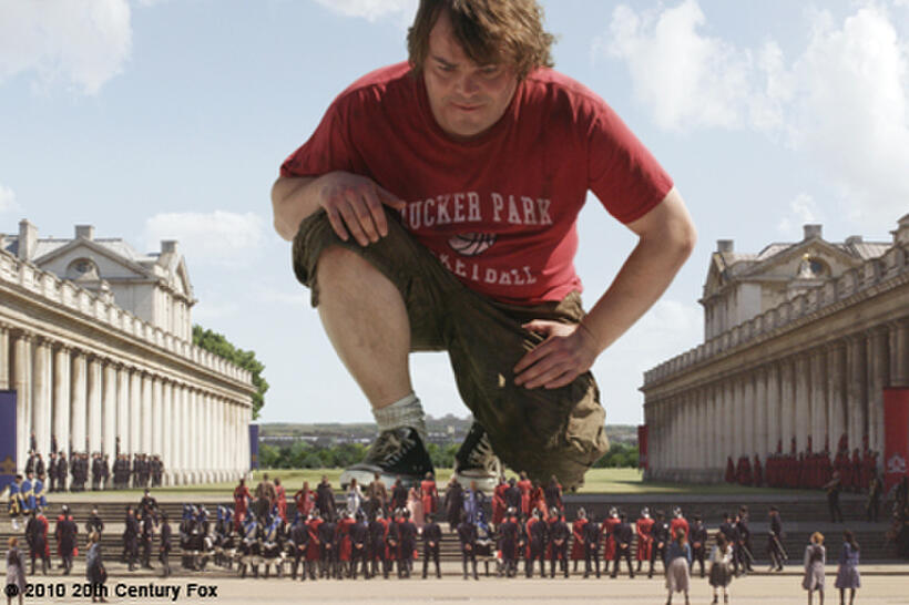 Jack Black as Lemuel Gulliver in ``Gulliver's Travels.''