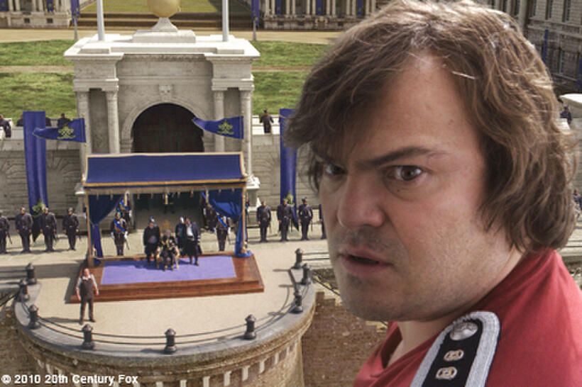 Jack Black as Lemuel Gulliver in ``Gulliver's Travels.''