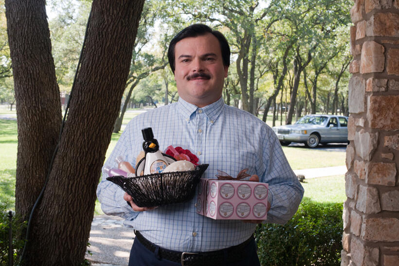 Jack Black as Bernie Tiede in "Bernie."
