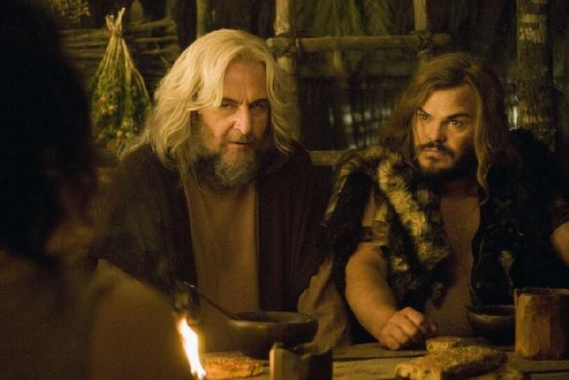 Harold Ramis and Jack Black in "Year One."